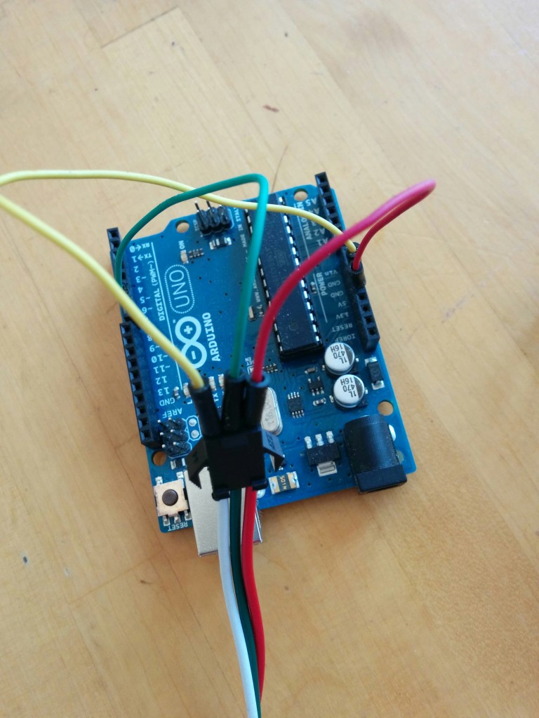 Arduino controlling GRIDI by Yuvi Gerstein